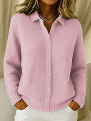 Katrina – Textured Knit Button Cardigan