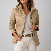 Harper | Quilted Button-Front Jacket