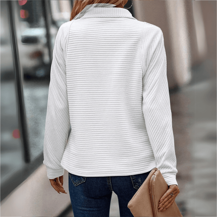 Jenica | Chic Half-Zip Pullover