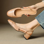 Reyna Genuine Leather Pumps