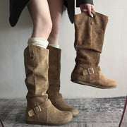 Mya - Flat Sole Orthopedic Boots