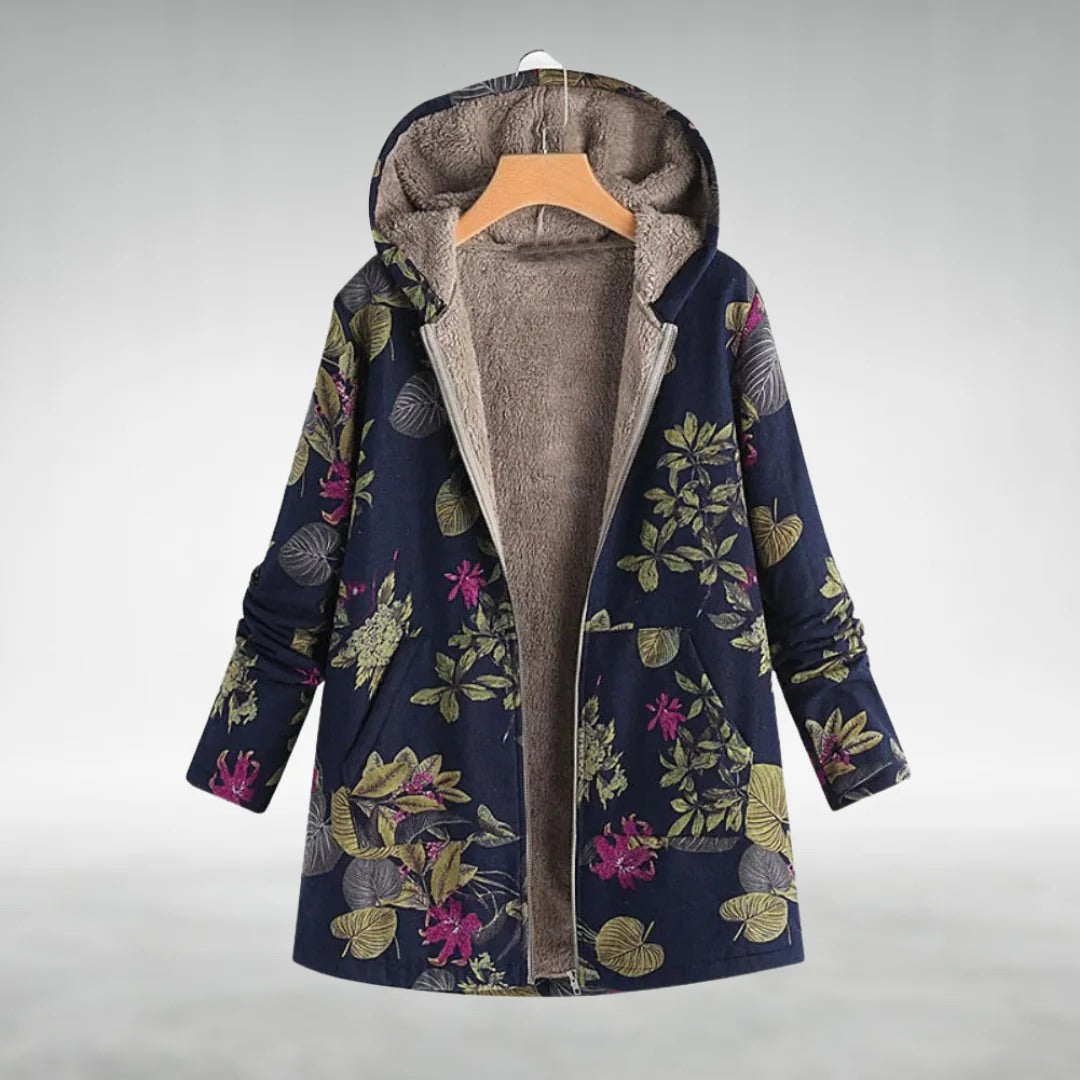 Annelise | Floral Print Fall Jacket