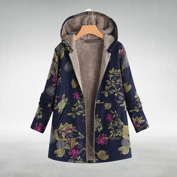 Annelise | Floral Print Fall Jacket