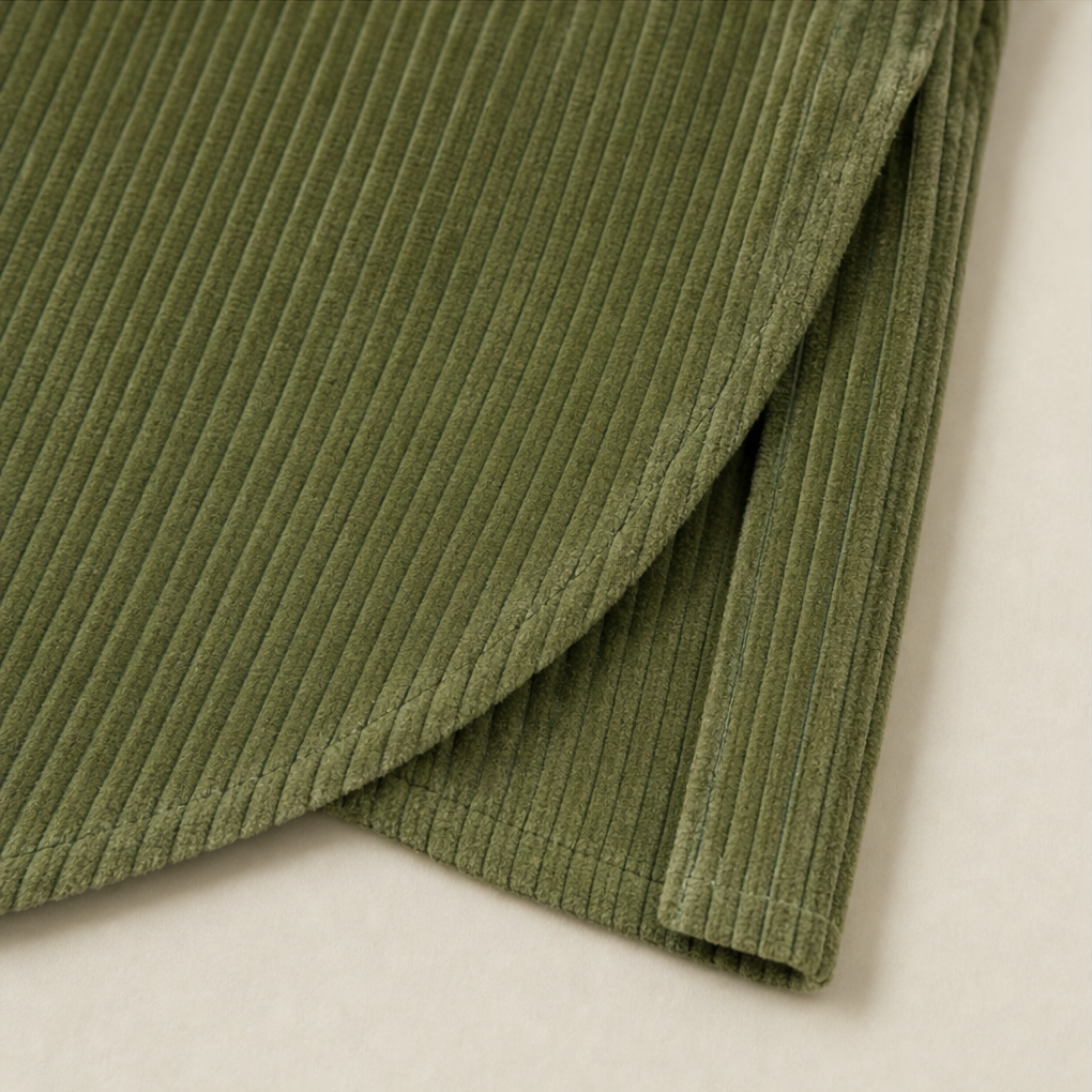 Tessa | Asymmetric Button Draped Collar Top